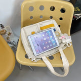 Female Casual Nylon Shoulder Bag Woman's Diagonal Straddle Totes
