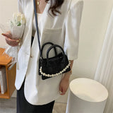 Sweet Ins Solid Handbag Women Crossbody Bag