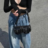 Dark Spice Girl Underarm Bag Senior Texture Strap Crossbody Bag