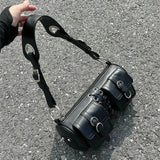 Dark Spice Girl Underarm Bag Senior Texture Strap Crossbody Bag
