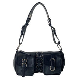 Dark Spice Girl Underarm Bag Senior Texture Strap Crossbody Bag