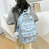Waterproof College Backpack Women Laptop School Bags