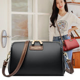 Women's Leather Crossbody Shoulder Bag Casual Work Handbag