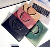 Women's Faux Leather Messenger Bag Casual Clutch