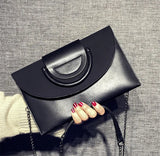 Women's Faux Leather Messenger Bag Casual Clutch