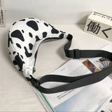 Women's Small Shoulder Bag Lightweight Messenger Bag Cow Pattern