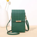 Women's Transparent Touch Screen Phone Bag