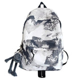 Nylon Men Women Student Laptop Backpack Travel Bag