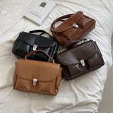 Vintage Large Capacity Women Shoulder Bag Lady Briefcase Satchel Hobo Bag
