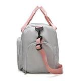 Nylon Fitness Bag Dry Wet Separation Large Capacity Waterproof Bag