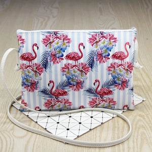 Flamingo Handbag Small Fresh Printing Waterproof One-shoulder Messenger Bag