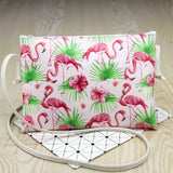 Flamingo Handbag Small Fresh Printing Waterproof One-shoulder Messenger Bag
