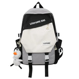 Waterproof Double Buckle Women Backpack Harajuku Shoulder Bag