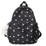 Floral Printing Backpack Travel Mochilas Para Estudiantes Women Satchel Teenage