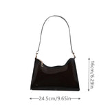 Fluorescent Transparent Jelly Handbag Candy Shoulder Bag