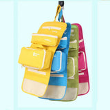 Large Foldable Duffel Bag Waterproof Travel Pouch Tote Bag High Polyester