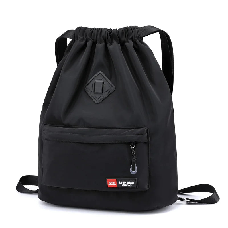 Foldable Rope Travel Backpacks Waterproof Nylon