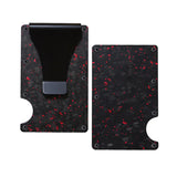 RFID Blocking Carbon Fiber Wallet with Money Clip