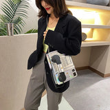 Funny Laser Public Telephone Shoulder Bag
