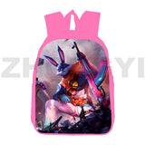 3D Print Fire Garena Backpack 12/16 Inch School Bag