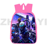 3D Print Fire Garena Backpack 12/16 Inch School Bag