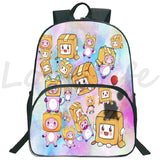 Lankybox Anime School Backpack for Kids