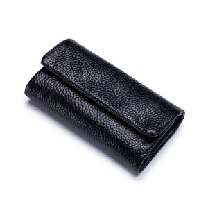 Leather Key Bags Men Women Key Holder Organizer Pouch Cow Leather Car Key Wallet