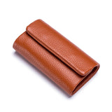Leather Key Bags Men Women Key Holder Organizer Pouch Cow Leather Car Key Wallet