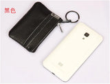 Leather Key Holder Wallet Unisex Key Organizer Bag
