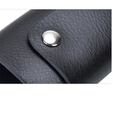 Leather Key Wallets Women Men Key Holder Housekeeper Organizer Rivets