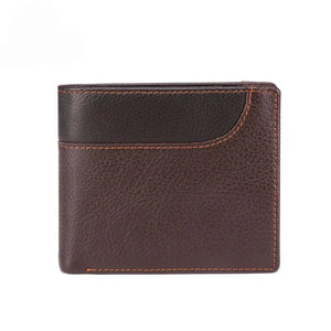 Men's Leather Business Wallet with Card Slots