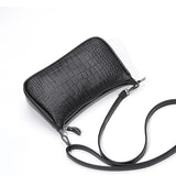 Crocodile Pattern Leather Women's Shoulder Bag