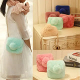Girl Lovely Bag Princess Venonat Soft Ball Pretty Shoulder Crossbody Bag
