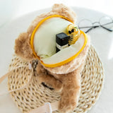Cute Cartoon Plush Bear Crossbody Bag for Girls
