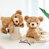 Cute Cartoon Plush Bear Crossbody Bag for Girls