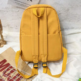 Girls Schoolbag College Student Backpack Nylon Bagpack Japanese Back To School