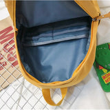 Girls Schoolbag College Student Backpack Nylon Bagpack Japanese Back To School