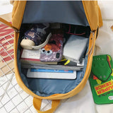 Girls Schoolbag College Student Backpack Nylon Bagpack Japanese Back To School