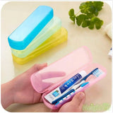 Portable Toothbrush Toothpaste Storage Box Travel Case