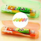 Portable Toothbrush Toothpaste Storage Box Travel Case