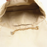 Hair Ball Beach Bag Straw Clutch Messenger Bag Envelope Bag