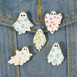 Halloween Series Alloy Brooch Cartoon Creative Clothing Bag Accessories Emblem H