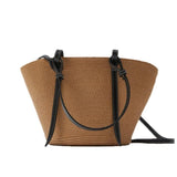 Straw Bag Large Handbag Beach Vacation Bag