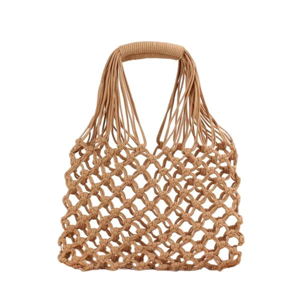 Straw Beach Bag for Women Summer Casual Shopping Travel Handbag