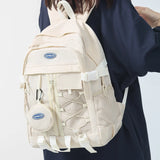 Harajuku Girls Multi-pocket Backpack Schoolbag