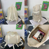 Harajuku Girls Multi-pocket Backpack Schoolbag