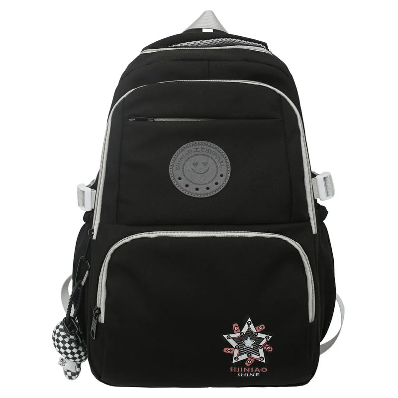 Harajuku Girls Multi-pocket Women Backpack Students Schoolbag