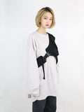 Harajuku Rock One Shoulder Buckle Vest