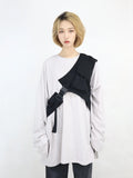 Harajuku Rock One Shoulder Buckle Vest