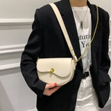 Women Chain Cross Body Leather Bag Lady Satchel Handbag Tote Messenger